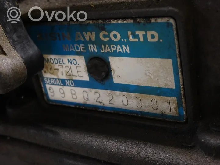 Mitsubishi Pajero Pinin Automaattinen vaihdelaatikko 03-72LE