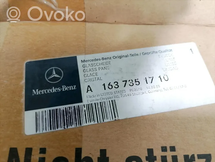 Mercedes-Benz ML W163 Etuoven ikkunalasi, coupe A1637351710