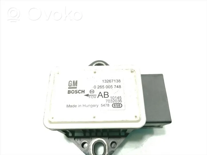 Opel Meriva B Czujnik prędkości obrotowej 0265005748