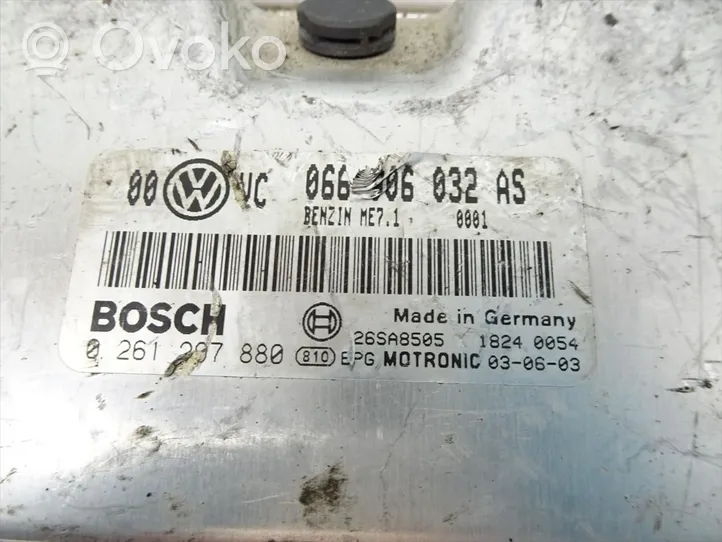 Volkswagen PASSAT B5.5 Variklio valdymo blokas 066906032AS