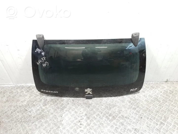 Peugeot 107 Opening tailgate glass 