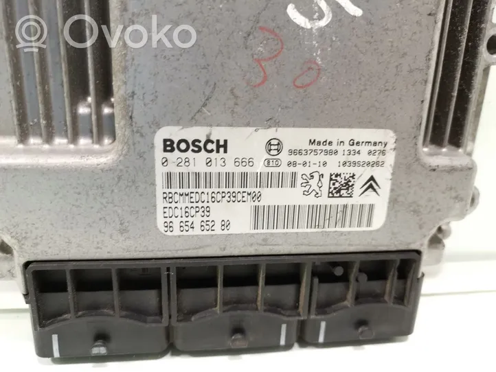 Peugeot 4007 Sterownik / Moduł ECU 9665465280