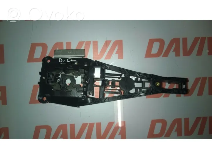 Opel Astra H Klamka/wspornik zewnętrzny drzwi przednich 14096401