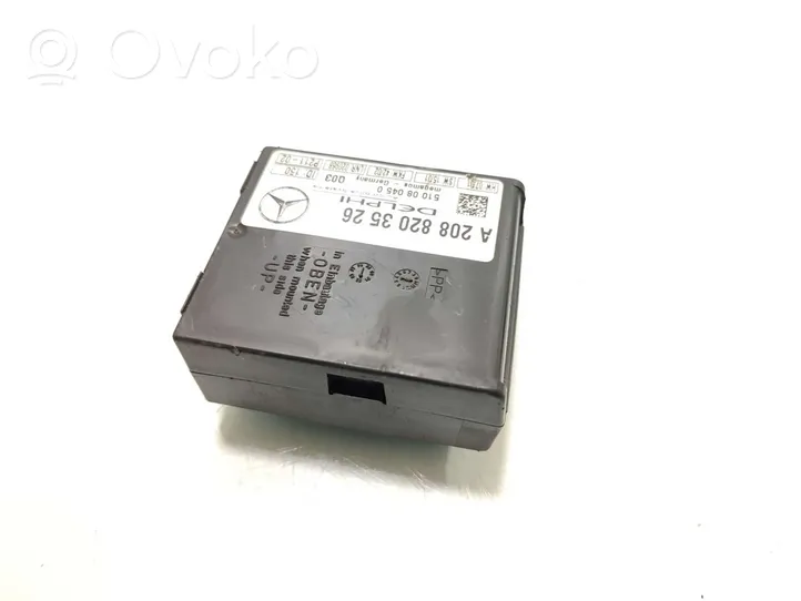 Mercedes-Benz CLK AMG A208 C208 Boîtier module alarme 2088203526