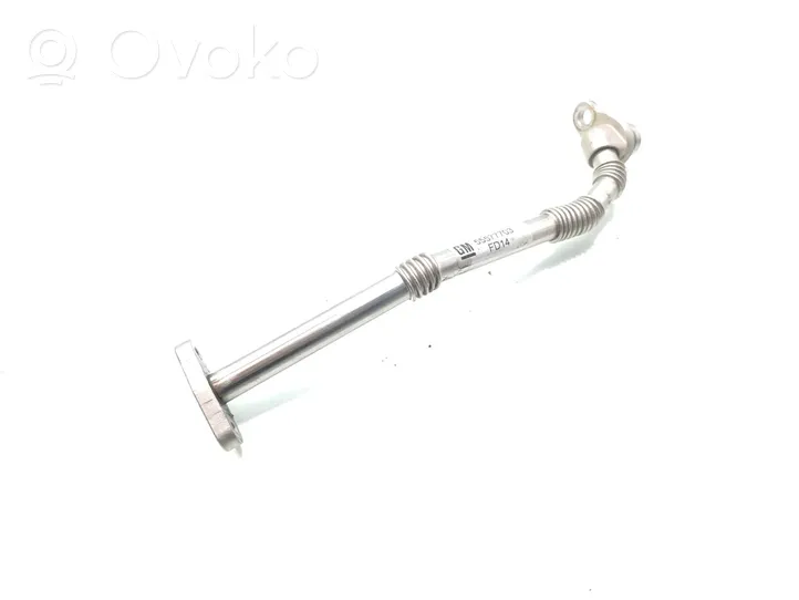 Opel Astra J Tubo flessibile mandata olio del turbocompressore turbo 55577703