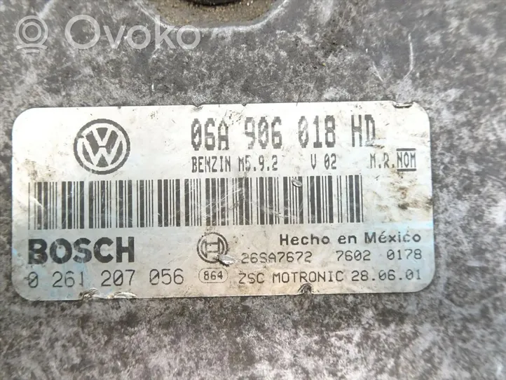 Volkswagen New Beetle Unidad de control/módulo del motor 06A906018HD