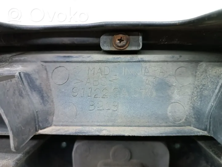 Subaru Forester SG Grille calandre supérieure de pare-chocs avant 91122SA070
