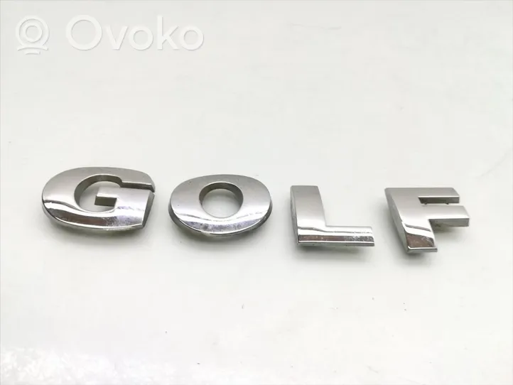 Volkswagen Golf V Emblemat / Logo / Litery drzwi tylnych 