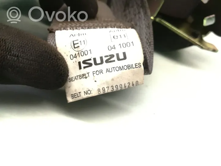 Isuzu Rodeo Pas bezpieczeństwa fotela tylnego 8973994240