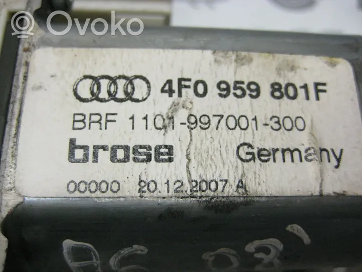 Audi A6 S6 C6 4F Mechaninis galinio lango pakėlimo mechanizmas 4F0959801F