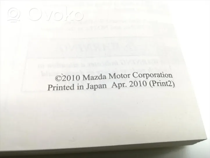 Mazda 6 Carnet d'entretien d'une voiture --