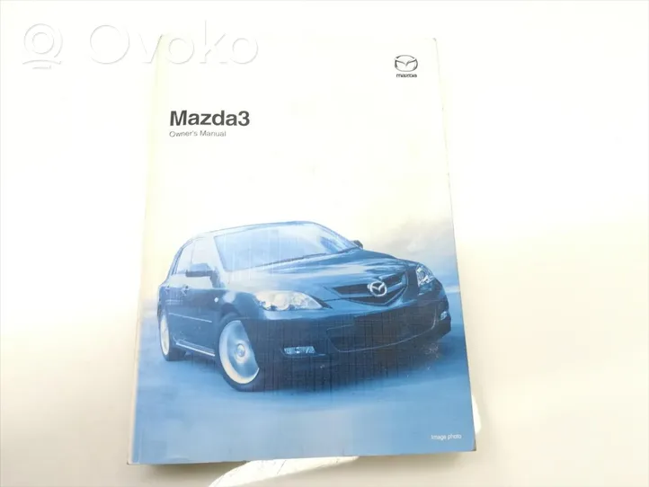 Mazda 3 I Libro con el historial de mantenimiento del propietario --