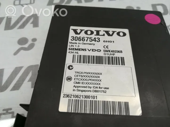 Volvo S80 Module de contrôle carrosserie centrale 30667543