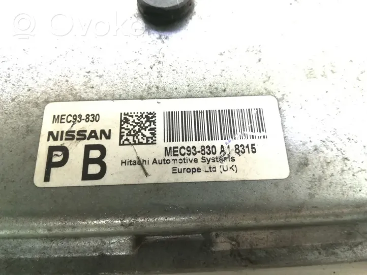 Nissan Note (E11) Centralina/modulo del motore MEC93-830