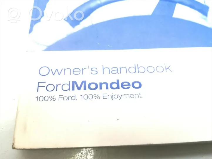 Ford Mondeo Mk III Książka serwisowa 