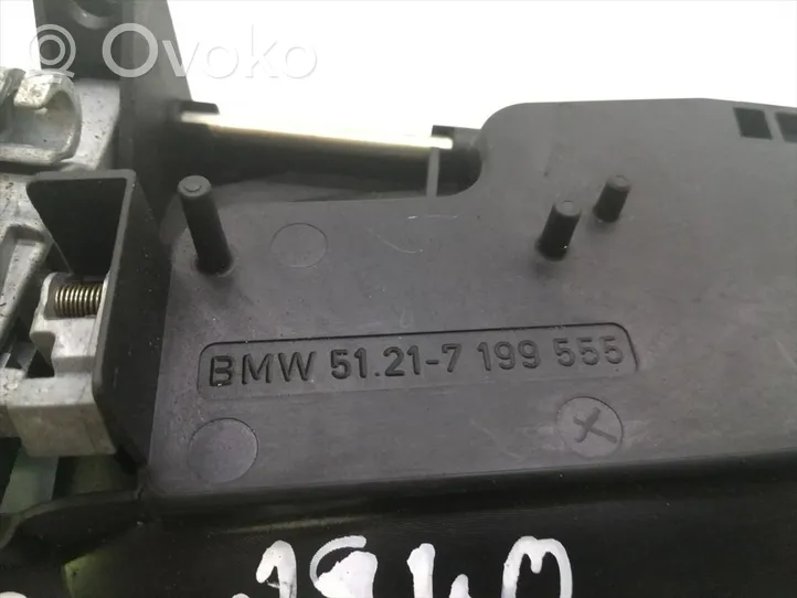 BMW 5 E60 E61 Klamka zewnętrzna/wspornik drzwi 7199555