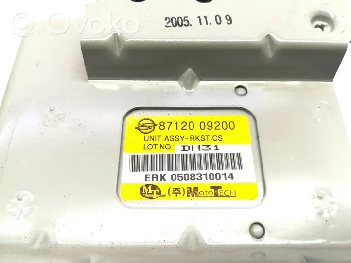 SsangYong Kyron Boîtier module alarme 87120-09200