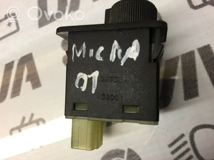 Nissan Micra Headlight level height control switch 36933A