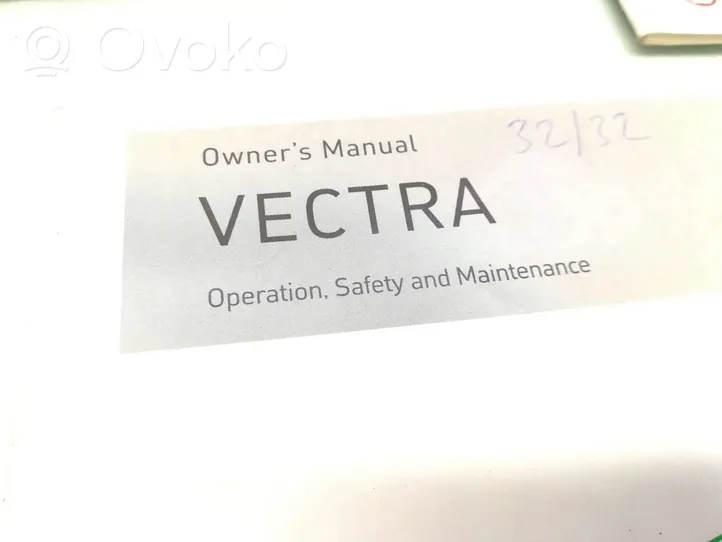 Opel Vectra C Omistajan huoltokirja --