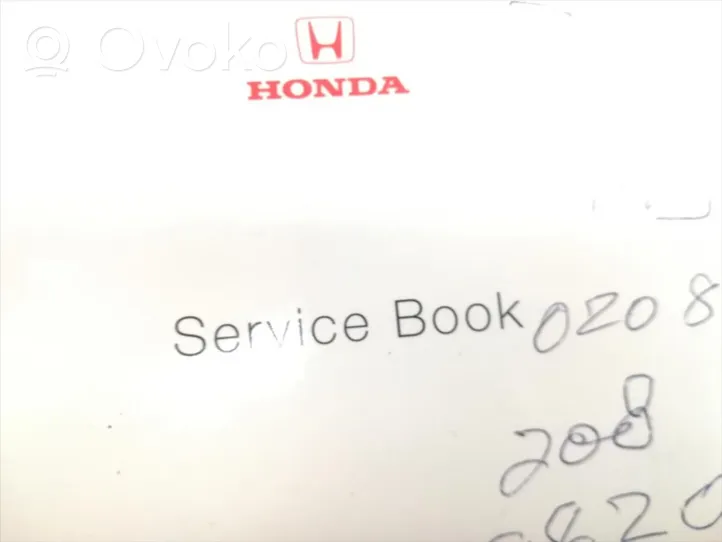 Honda HR-V Libretto di servizio dei proprietari 
