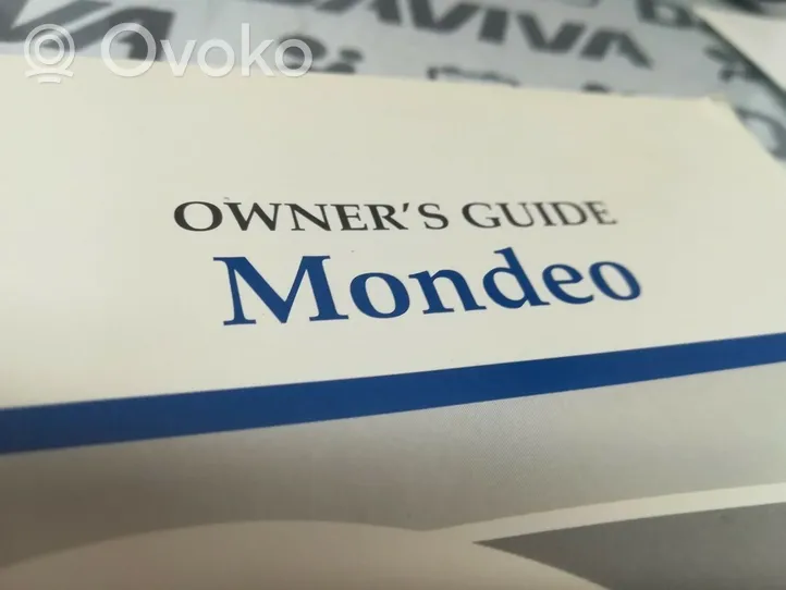 Ford Mondeo MK IV Owners service history hand book --