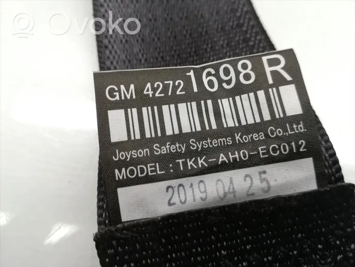 Opel Mokka X Ceinture de sécurité arrière 42721698