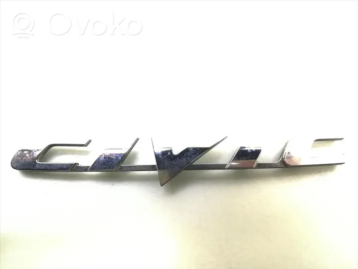 Honda Civic Rear loading door model letters 