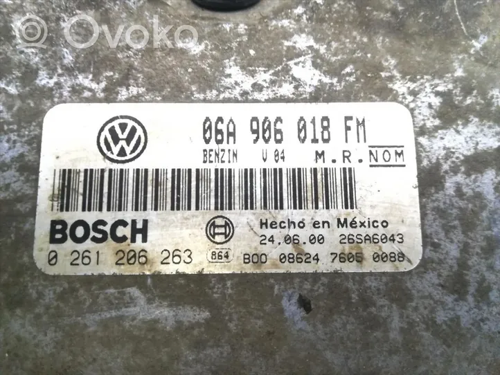 Volkswagen New Beetle Variklio valdymo blokas 06A906018FM