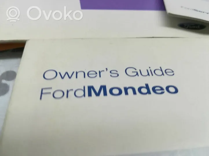 Ford Mondeo MK IV Libretto di servizio dei proprietari 