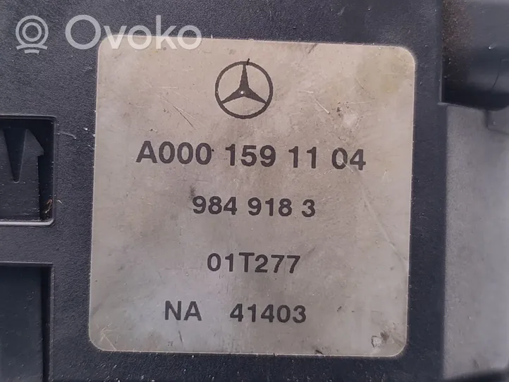 Mercedes-Benz E W210 Riscaldatore liquido di raffreddamento A0001591104