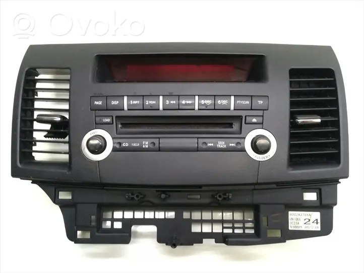 Mitsubishi Lancer X Radio/CD/DVD/GPS-pääyksikkö S41XGO211
