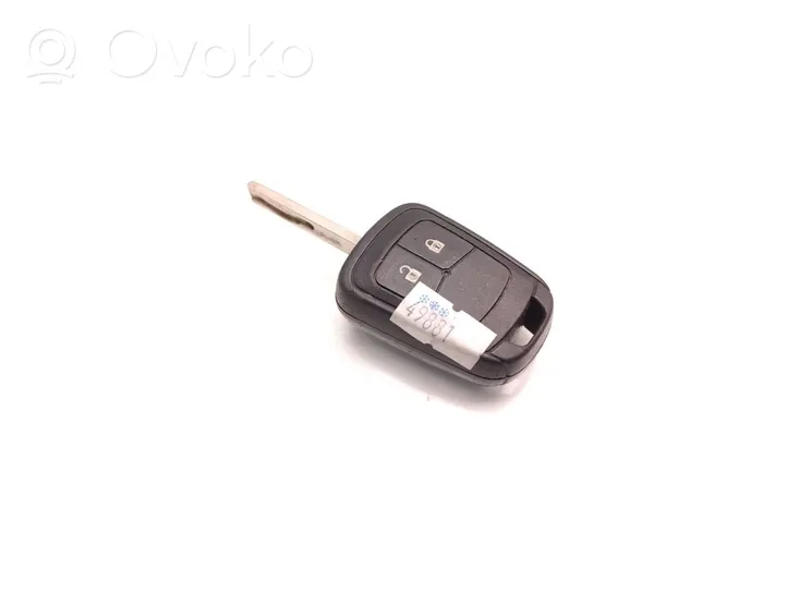 Opel Astra J Ignition key/card 