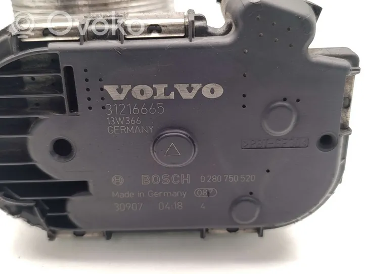 Volvo V60 Przepustnica elektryczna 31216665