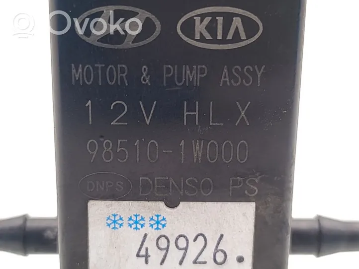 Hyundai i20 (PB PBT) Pompa spryskiwacza szyby przedniej / czołowej 98510-1W000