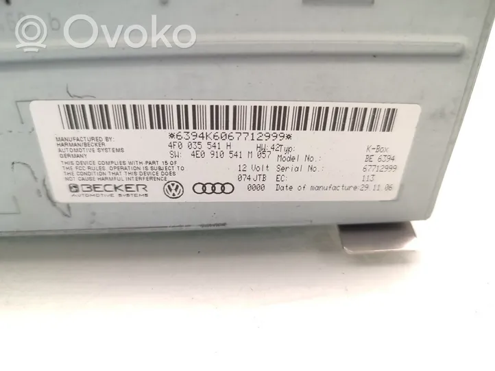 Audi A6 Allroad C6 Navigacijos (GPS) valdymo blokas 4F0035541H