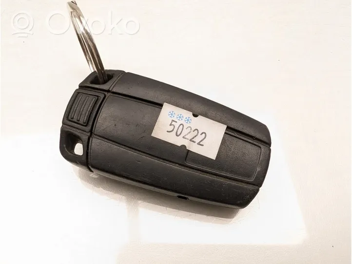 BMW 3 E90 E91 Užvedimo raktas (raktelis)/ kortelė 