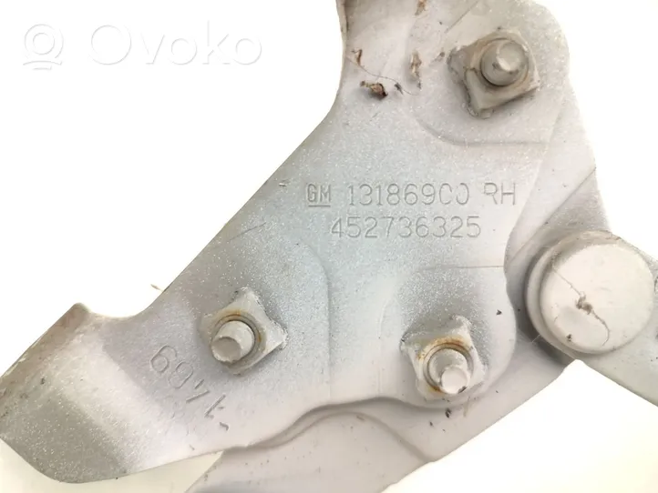 Opel Corsa E Bisagras del capó/tapa del motor 13186900