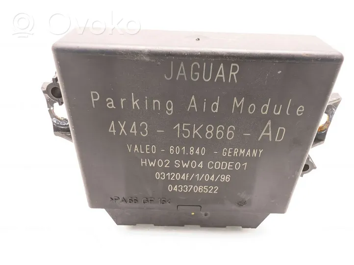 Jaguar X-Type Unité de commande, module PDC aide au stationnement 4X43-15K866-AD