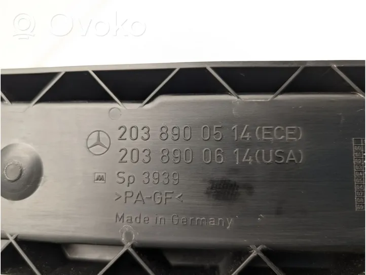 Mercedes-Benz CLK AMG A208 C208 Trójkąt ostrzegawczy 2038900514