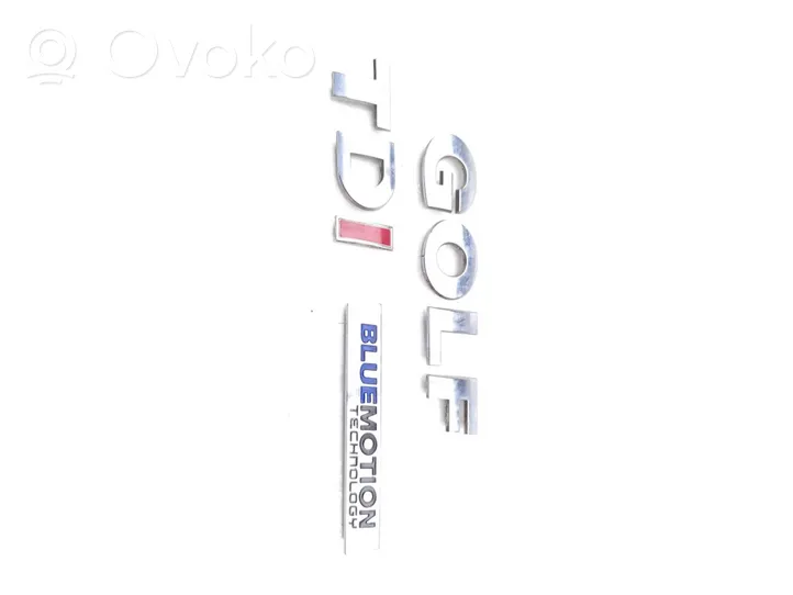 Volkswagen Golf VI Logo, emblème de fabricant 5K0853675BC