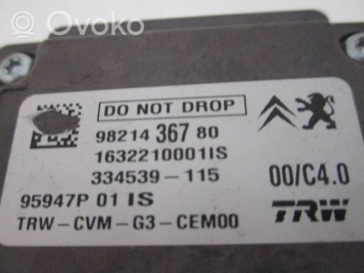 Citroen C5 Aircross Caméra pare-brise 9821436780