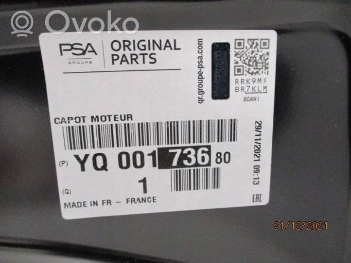 Citroen C3 Vano motore/cofano YQ00173680