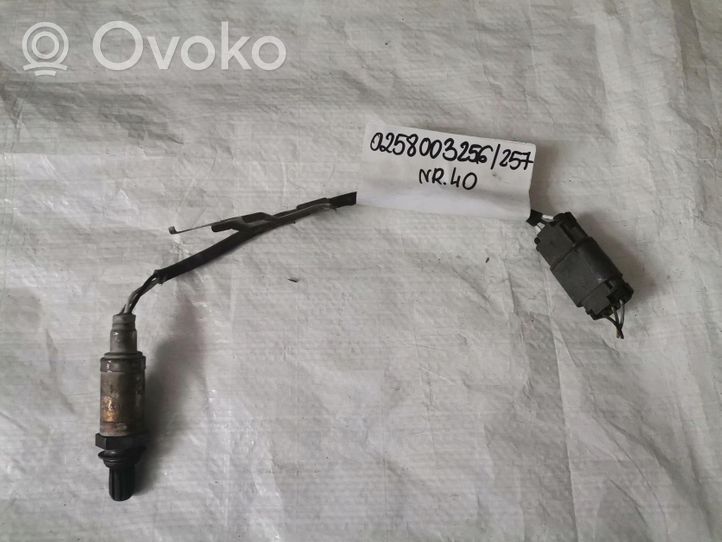 Nissan Micra Sensore della sonda Lambda 0258003256/257