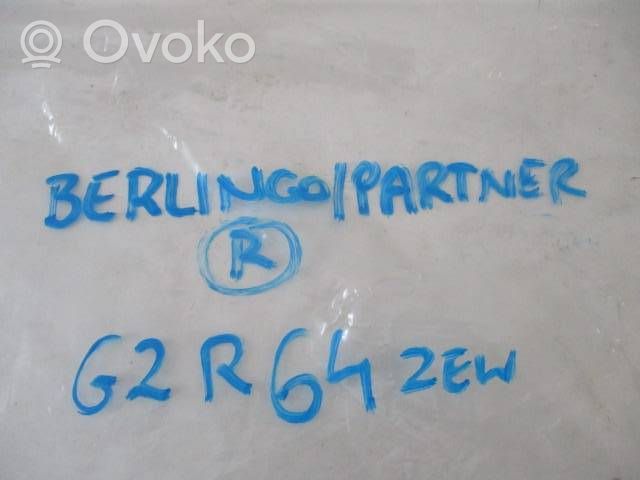 Citroen Berlingo Pannello di supporto del radiatore (usato) 9812376880