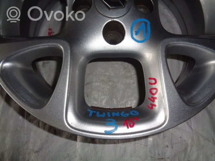 Renault Twingo III R15 alloy rim 