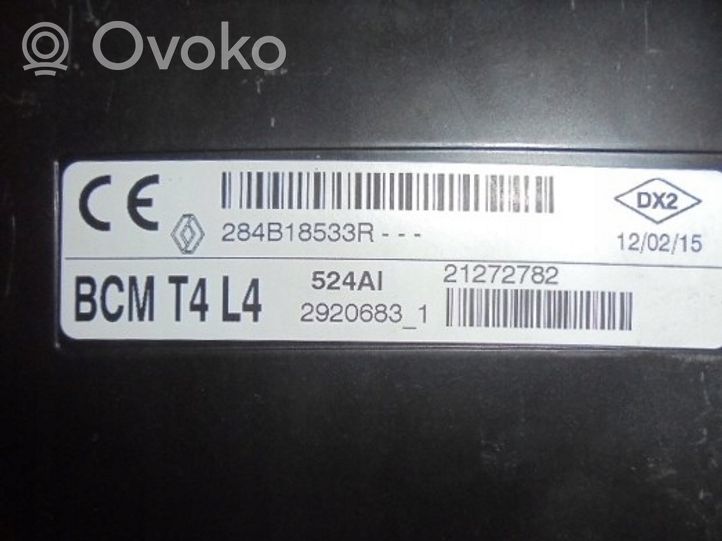 Renault Twingo III Komputer / Sterownik ECU i komplet kluczy 284B18533R