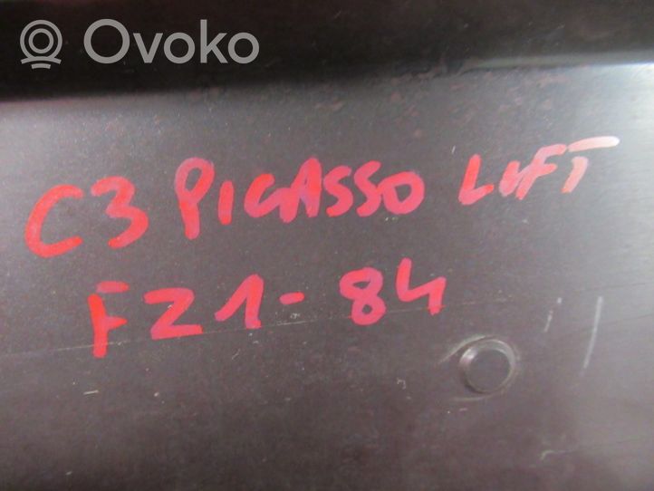 Citroen C3 Picasso Modanatura separatore del paraurti anteriore 