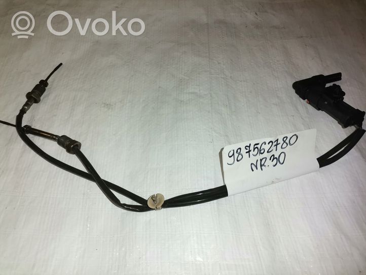 Toyota Proace Pakokaasun lämpötila-anturi 9807562780