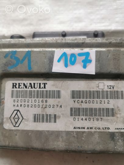 Renault Vel Satis Vaihdelaatikon ohjainlaite/moduuli 8200210168
