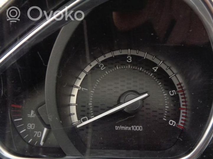 Peugeot 307 Compteur de vitesse tableau de bord 9649507480